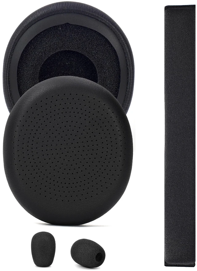 Main image of Kit 2 IN1 Earpads for Logitech H800 Wireless Headphones H800 Upgrade Replacement Ear Pads and Headband Pad Cushions Microphone Foam, High-Density Foam Ear Pads Cushions