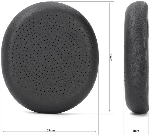Alt view image 3 of 7 - Kit 2 IN1 Earpads for Logitech H800 Wireless Headphones H800 Upgrade Replacement Ear Pads and Headband Pad Cushions Microphone Foam, High-Density Foam Ear Pads Cushions