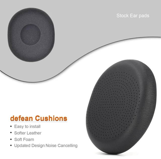 Alt view image 4 of 7 - Kit 2 IN1 Earpads for Logitech H800 Wireless Headphones H800 Upgrade Replacement Ear Pads and Headband Pad Cushions Microphone Foam, High-Density Foam Ear Pads Cushions