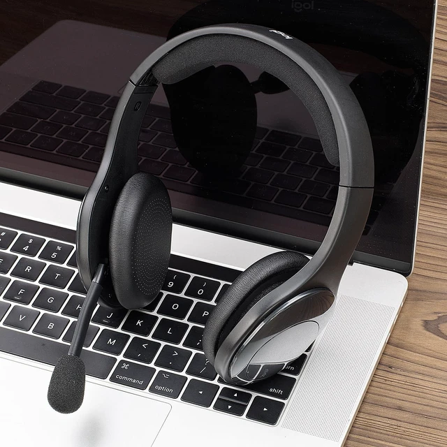 Alt view image 5 of 7 - Kit 2 IN1 Earpads for Logitech H800 Wireless Headphones H800 Upgrade Replacement Ear Pads and Headband Pad Cushions Microphone Foam, High-Density Foam Ear Pads Cushions