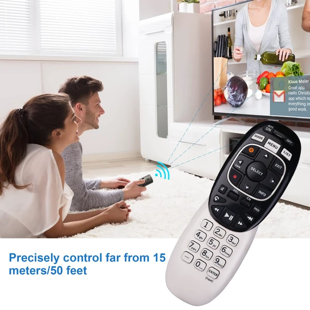 Alt view image 7 of 7 - Universal Replacement Remote Control Fit for Directv RC71 RC72 RC73