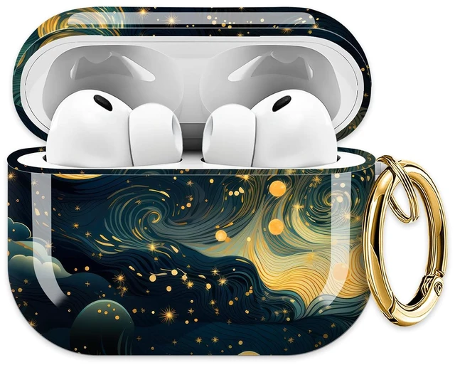 Main image of for AirPods Pro 3 Case 2025 Cute Patterns Soft TPU Cover-Starry Sky Compatible with AirPod Pro 3rd Generation Shell with Rose Gold Keychain for Women Men- Shockproof Scratch & Dust Resistant
