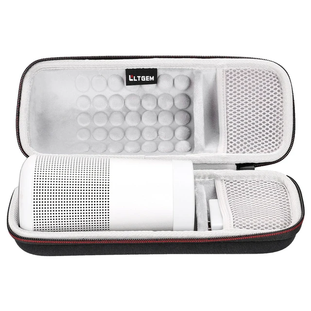 Alt view image 6 of 7 - LTGEM Case for Bose SoundLink Revolve/Revolve II Bluetooth Speaker Hard EVA Shell, Water-Resistant, Shock Protection, Scratch-Resistant Interior, Portable Travel Storage Case Only