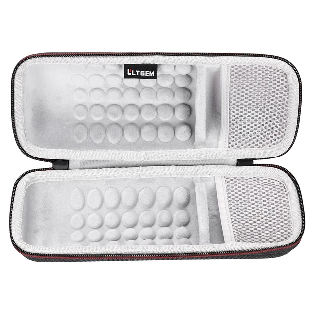 Alt view image 7 of 7 - LTGEM Case for Bose SoundLink Revolve/Revolve II Bluetooth Speaker Hard EVA Shell, Water-Resistant, Shock Protection, Scratch-Resistant Interior, Portable Travel Storage Case Only