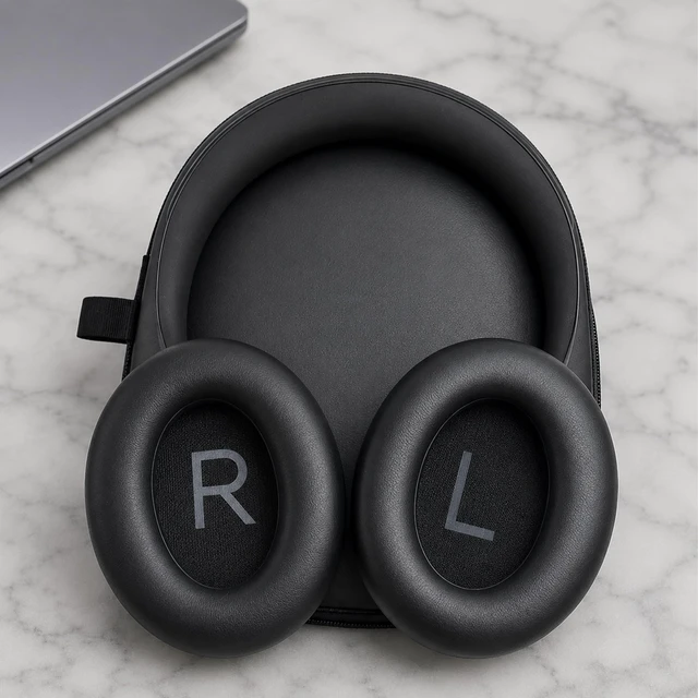 Alt view image 7 of 7 - Replacement Ear Pads for Bose NC700 Wireless Headphones-Black (Brown) Extra-Thick and Durable Cushion, Soft Protein Leather and Slow-rebound Memory Foam for Long-Lasting Comfort, Easy to Replace