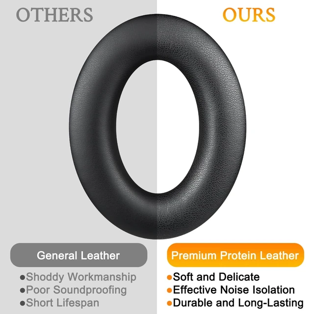 Alt view image 6 of 7 - Earpads for Bose SoundTrue AE II - Black(Blue Scrims) for SoundTrue Around Ear II