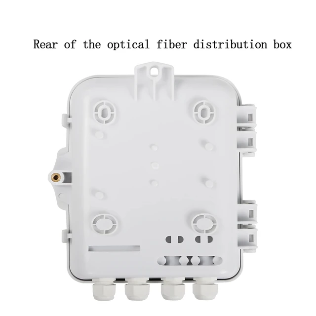 Alt view image 5 of 7 - 12 Core FTTH Fiber Distribution Box - 12 Port Fiber Distribution Box, Suitable for Indoor or Outdoor Use