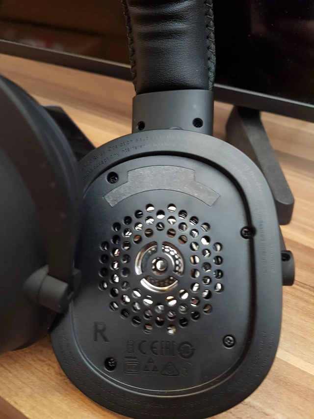 Alt view image 7 of 7 - Titanium Diaphragm Headphone Speaker Driver - Compatible with Logitech G Pro X, AKG K371 K361 K545, Sennheiser HD380 PRO, Hyperx Cloud Revolver Headphones - 50mm Diameter, 32 Ohms Impedance
