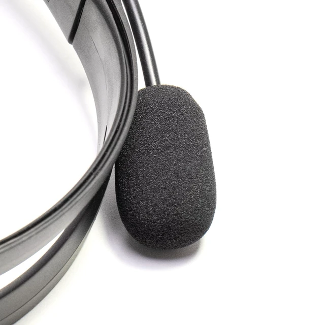 Alt view image 3 of 7 - Ear Pads Foam Cushion Microphone Cover Compatible with Microsoft LifeChat LX-3000 LX 3000 Headset Life Chat Headphone (Velvet/Velour Ear Pads+Microphone Cover)