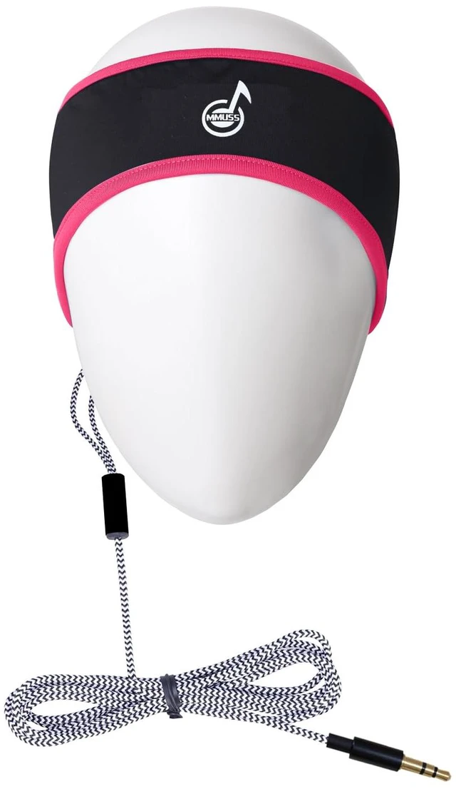 Main image of Sleep Headphones Stereo Headband with Ultra Thin Speakers.Perfect for Side Sleeper,Sports,Travel,Meditation,Relaxation (Pink)