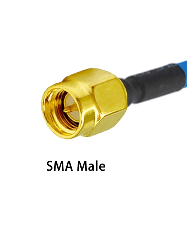 Alt view image 3 of 5 - 2PCS SMA Male to SMA Male RF Coaxial Cable SMA RF Coax Pigtail Cable 3.3ft/1m RG405 SMA Male 50 Ohm Low Loss Extension Cable