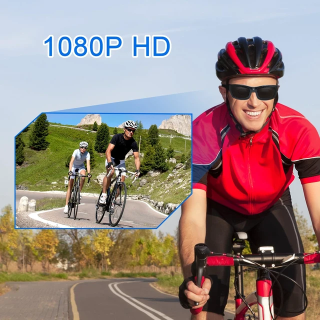 Alt view image 3 of 7 - Camera Sunglasses HD 1080P Video Glasses Bluetooth Recording Glasses Camera UV Protection Polarized Lens Sport Action Cam with Earphones for Travel, Cycling, Driving and Other Outdoor Sports