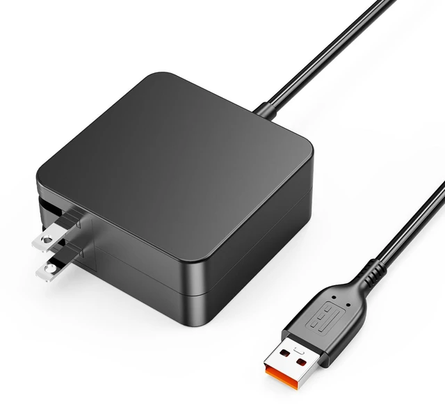 Main image of 65W 20V 3.25A AC Charger Fit for Lenovo Yoga 700 700-11ISK 700-14ISK Yoga 900 900-13ISK 900-13ISK2 Yoga 3 Pro Yoga 4 Pro 80MK 80UE 80QD 80QE IdeaPad 700S Laptop Power Supply Cord