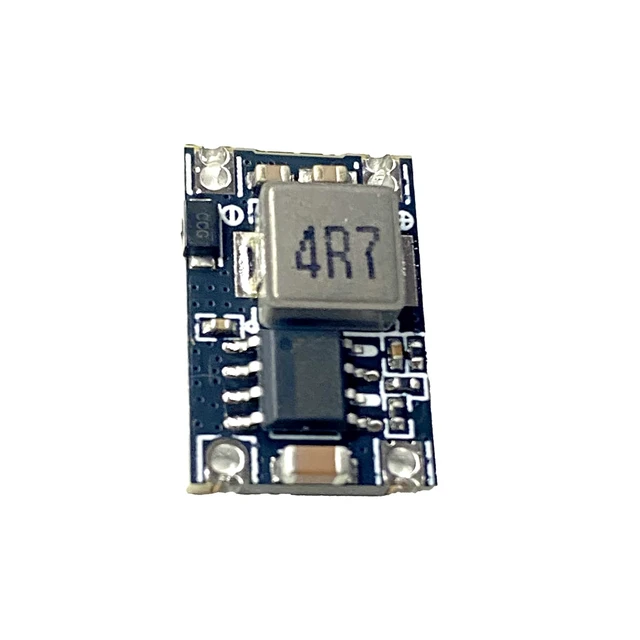 Alt view image 2 of 4 - 10-Pack 3.3V Regulator, Mini Buck Converter, 1.8A 4.5-24V input, compact 17.5x12.3x4.3mm, for DIY power supply and step-down voltage projects