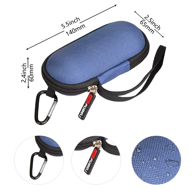 Alt view image 6 of 7 - Hard EVA Portable Carrying Case Compatible with Vortex Optics Solo Monocular 10x25/for i4SEE EM10-256 Thermal Monocular (Case Only)