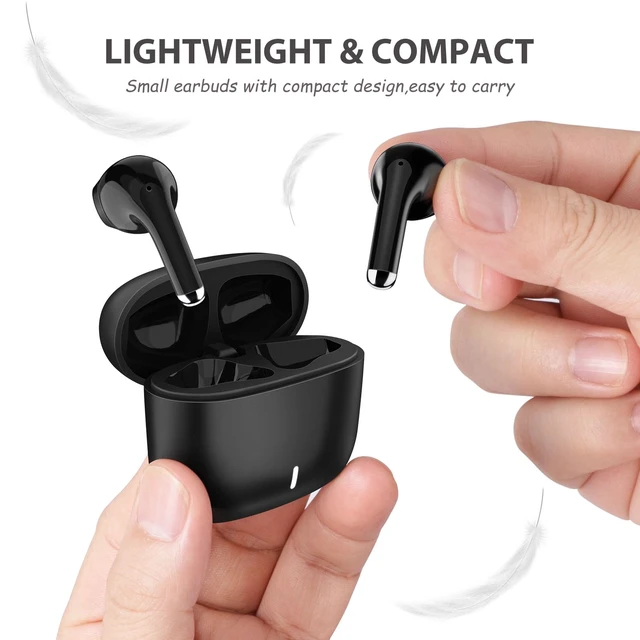 Alt view image 7 of 7 - Wireless Earbuds for iPhone 17 Air 16 15 18 Pro Max Duo Plus 14 13 5.3 Bluetooth Headphones Ear Bud with Mic Touch Cordless Earbuds for Samsung S26 S25 Ultra S24 S23 Fe S22 A17/Pixel 11 10 9