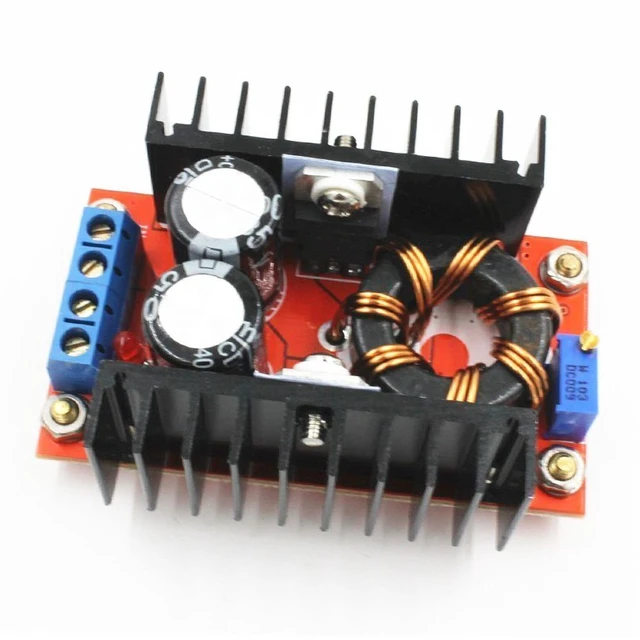 Alt view image 3 of 7 - 5PCS 150W DC-DC 10-32V to 12-35V Step Up Boost Converter Module Adjustable Power Voltage