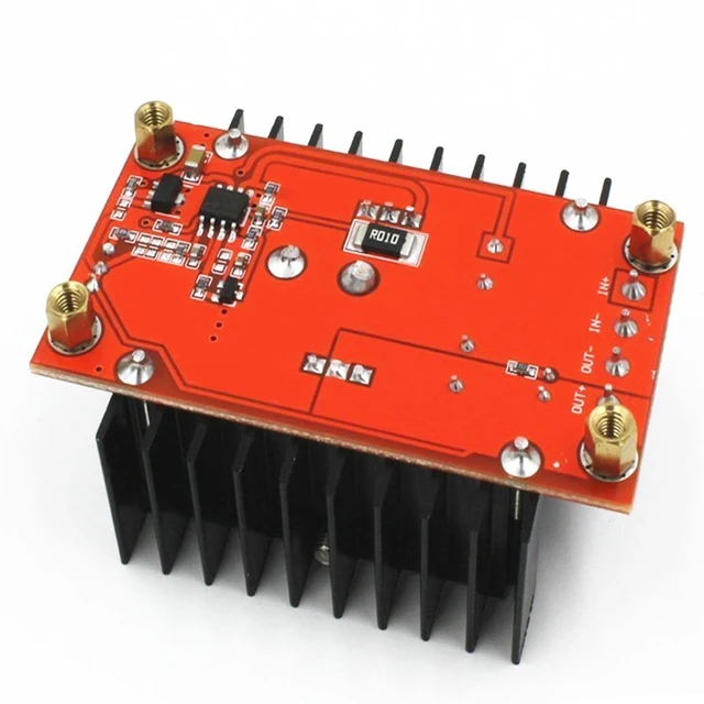 Alt view image 6 of 7 - 5PCS 150W DC-DC 10-32V to 12-35V Step Up Boost Converter Module Adjustable Power Voltage