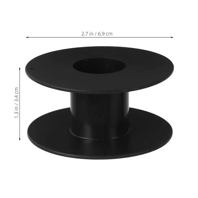Alt view image 2 of 7 - Plastic Wire Reel & Cable Organizer - 4pcs Black
