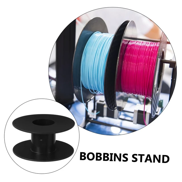 Alt view image 5 of 7 - Plastic Wire Reel & Cable Organizer - 4pcs Black
