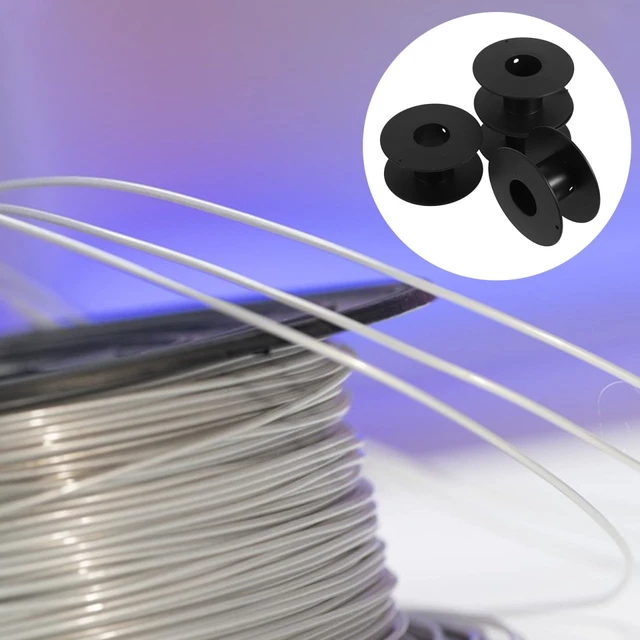 Alt view image 6 of 7 - Plastic Wire Reel & Cable Organizer - 4pcs Black