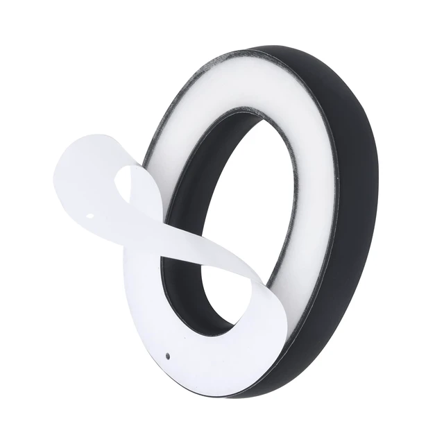 Alt view image 2 of 6 - 2 Pack Gel Ear Pads Replacement Foam Ear Cushions Compatible With 3M WorkTunes (90541, 90542, 90543, 90544) Connect Ear Protection Optime105 Headset Ear Covers Hearing Protector Earmuffs Earpad
