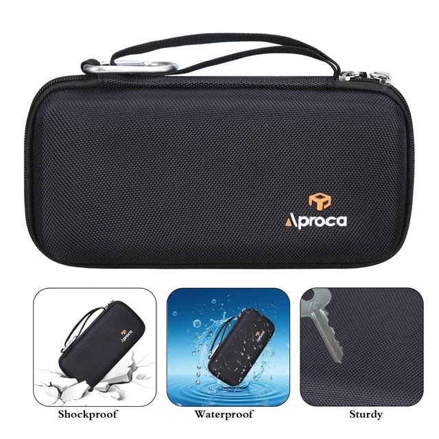 Alt view image 4 of 7 - Case Compatible with Texas Instruments TI-Nspire CX II CAS Color Graphing Calculator, Storage Portable Bag for Accessories -Black (Case Only)