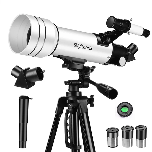 Main image of Beginner-Friendly Astronomical Telescope F70400M - Easy to Use HD Starter Scope for Stargazing & Moon Viewing, Includes Portable Carrying Bag
