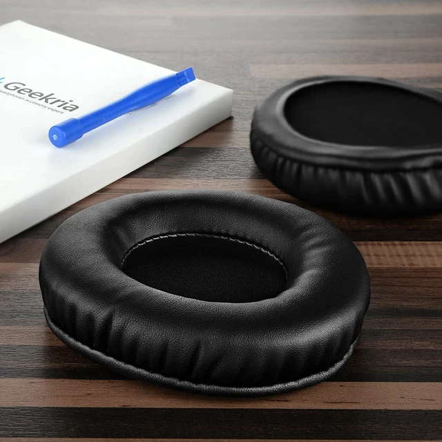 Alt view image 4 of 7 - Replacement Ear Pads Compatible with Skullcandy Hesh, Hesh 2, Hesh 2 Wireless Headphones, Memory Foam Ear Cushions with Installation Video (Black)