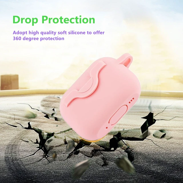 Alt view image 3 of 7 - Lock Case for Airpods Pro 2nd/1st Gen, Cute Flowers Keychain Lanyard, Silicone Protective Case Cover for Apple Airpods Pro 2/1st Gen, Wireless Charging Supported, Pink