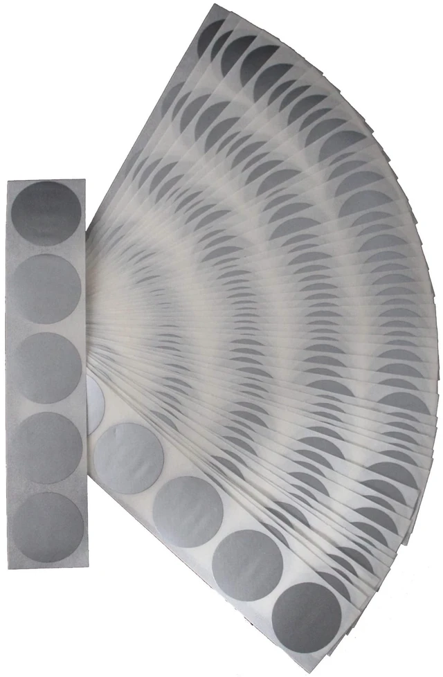 Main image of 1 in Silver Round Scratch-Off Stickers, 250 Pack Ideal for bingo cards, raffle tickets, loyalty programs, classroom rewards, games, marketing campaigns, fundraising events