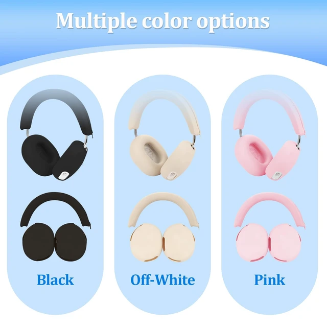 Alt view image 7 of 7 - Silicone Sweat Ear Covers Headband Cover for SNOS ACE Headphones Accessories, Soft Earpad Covers Case Cover Protector Sweatproof & Easy to Clean -Pink