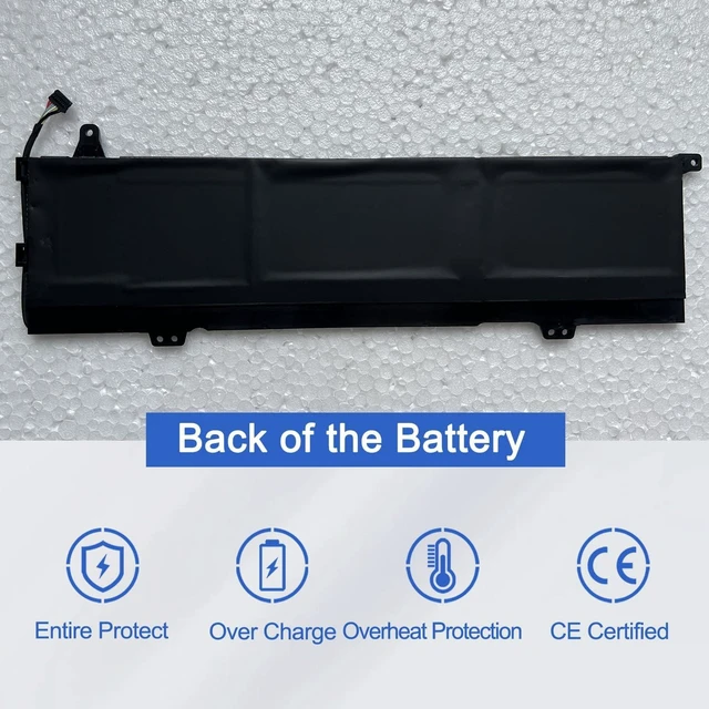 Alt view image 6 of 6 - L17C3PE0 Laptop Battery Compatible with Lenovo Yoga 730-15IKB 730-15IWL Series Notebook L17L3PE0 5B10Q39196 5B10Q39197 (11.25V 51.5Wh/4587mAh)