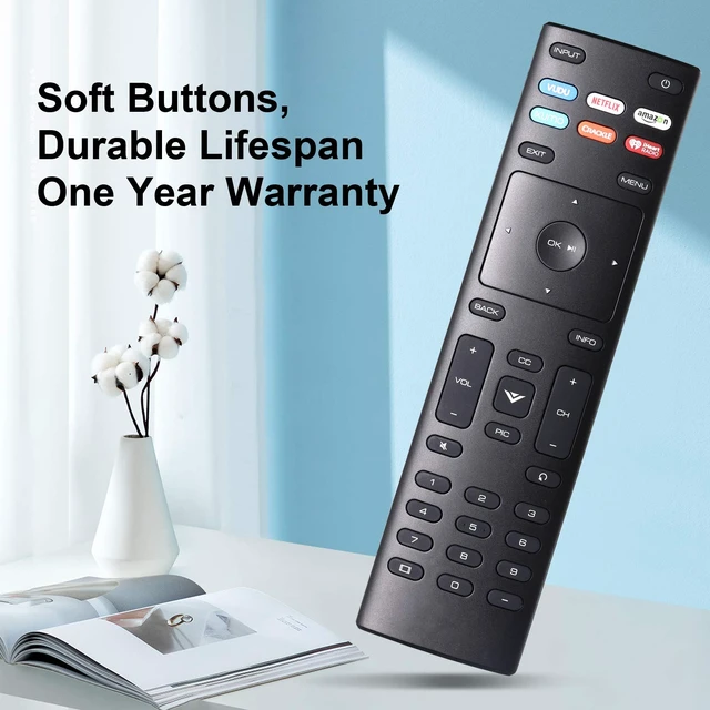 Alt view image 2 of 6 - Universal TV Remote Control for All VIZIO Smart TV, Include LCD LED HD 4K UHD HDR TVs