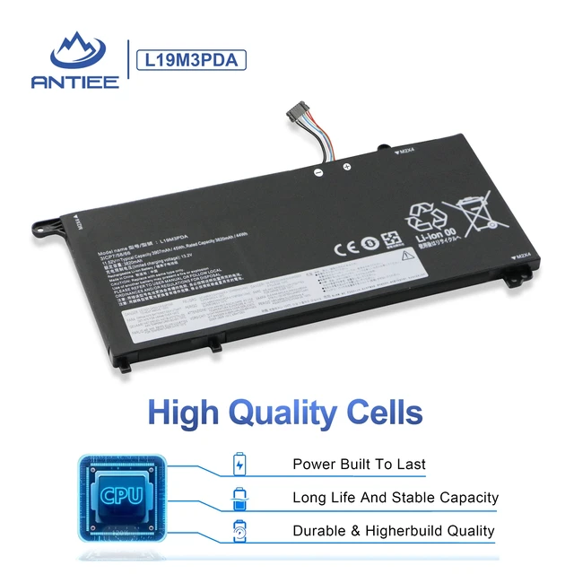 Alt view image 7 of 7 - L19L3PDA L19M3PDA Laptop Battery for Lenovo ThinkBook 14 15 Gen 2 3 4 45Wh G2 ITL, G3 ACL, G2 are, G3 ITL, G4 ABA Series, L19C3PDA L19D3PDA SB10Z21208 SB10Z21203 11.52V 3907mAh