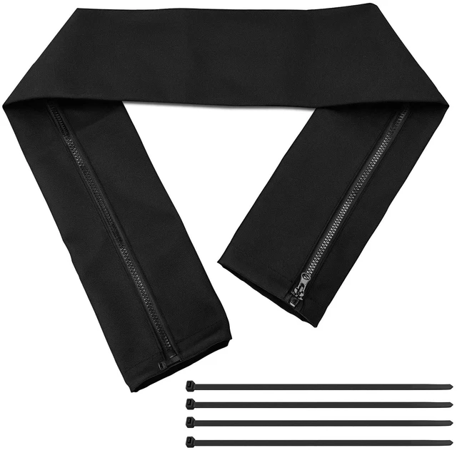 Main image of 48 Inch Trolling Motor Cable Sleeve Outboard Rigging Sleeve Zipper Cable Sleeve Boat Wire Cover Marine Cable Boot Waterproof Cord Cover Cable Ties Organization Dirt Protection Black 1PCS