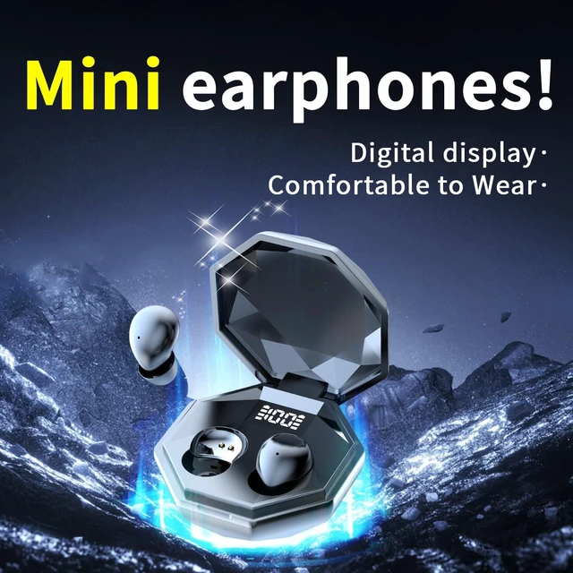 Alt view image 5 of 7 - Invisible Mini Earbuds Wireless Bluetooth 5.4,Sleep Earbuds for Side Sleepers,Lightweight Small Earbuds for Small Ears,Snoring Noise Isolation,Tiny Earbuds for Work, Sleep, Commuting (Khaki)
