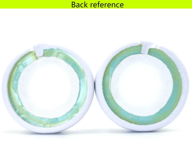 Alt view image 5 of 5 - Replacement Ear Pads for Monster Beats Pro/by Dr Dre Detox Headphones White High-grade protein leather/memory foam ear pads and earmuffs