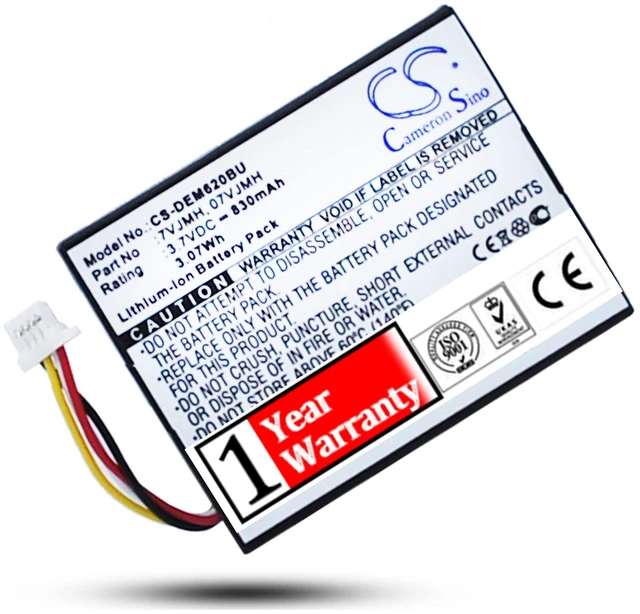 Main image of Replacement Battery for DELL PERC H710 H710P H810, PowerEdge M620 R320 R420 R520 R620 R720 R820 T110 II