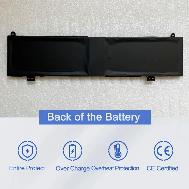 Alt view image 6 of 6 - C41N2013 C41N2013-1 90Wh Battery Replacement for Asus ROG Strix G15 G533 G17 G733 Rog Strix Scar 15 G513 17 G713 Zephyrus M16 GU603 G15 GA503 S17 GX703 Series 15.4V 5675mAh
