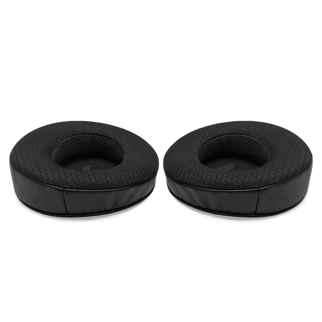 Alt view image 5 of 7 - Ear Pads Cushion for Fiio FT1, FT1 Pro, JT7 Headphone, Replacement Beveled Earpads with Memory Foam (Black Polyester Hybrid)
