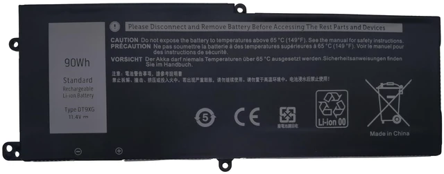 Main image of DT9XG Laptop Battery Replacement for Dell Alienware Area-51m R1 R2 ALWA51M-D1968W D1969PW D1746W D1733B D1735DB D1766W D1733PB D1748DW Series 07PWKV 0KJYFY
