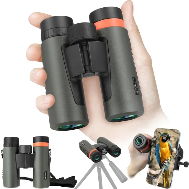 Main image of 8x26 Small Binoculars Compact for Adults Waterproof Bird Watching BAK7 Optical, High Powered, Easy Focus, Large Eyepiece for Cruise Ship, Outdoor Hunting, Travel, Sightseeing,Lightweight Gift
