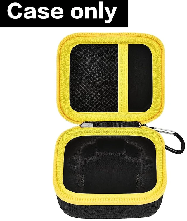 Alt view image 2 of 7 - Mesh Pocket Case for DEWALT Wearable Bluetooth Speaker Mesh Pocket, Keep Essentials Organized, Store and Retrieve Your Mini Speaker and Accessorie, Travel, Camping, Outdoor, Black