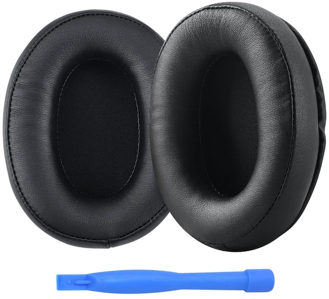 Main image of Ear Pads Replacement for HyperX Cloud Stinger/Cloud Flight/CloudX/Cloud II/Cloud III/Cloud Alpha/Cloud Core/Mix Headsets by - Memory Foam and Protein PU Ear Pad Cushions Black