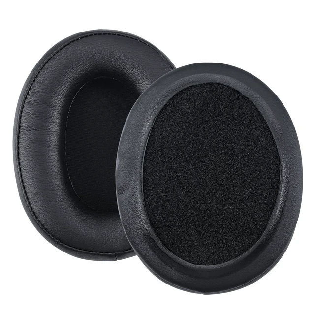 Alt view image 2 of 5 - Ear Pads Replacement for HyperX Cloud Stinger/Cloud Flight/CloudX/Cloud II/Cloud III/Cloud Alpha/Cloud Core/Mix Headsets by - Memory Foam and Protein PU Ear Pad Cushions Black