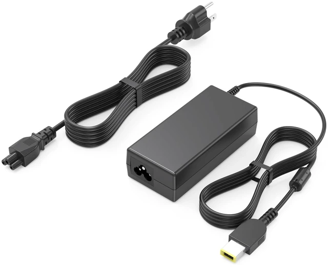Main image of 20V 3.25A 65W Rectangle USB Tip Laptop AC Adapter for Lenovo Thinkpad T470 T470S T460 E531 E570 E560 L470 L460 L440 T440 T450 T540P X270 X250 X240 Laptop Charger with Power Adapter