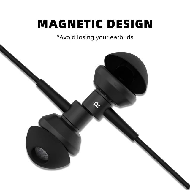 Alt view image 7 of 7 - S20BT Neckband Bluetooth Earbuds, with Mic, Long Playtime, Black Crystal clear calls, Bluetooth 5.0, 20hr battery, Hi-Fi sound, Magnetic storage, Sports-ready, Compatible with iOS & Android