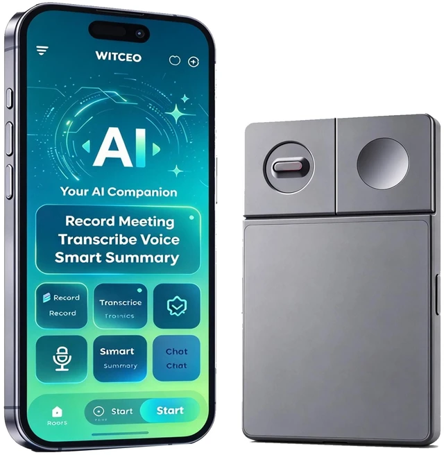 Main image of Note Pro AI Voice Recorder, Auto AI Docs, Membership AI Note Taker for Professionals & Teams, AI Agents, Meeting Minutes, PPTs, Action Items, AI+ Chat, MagSafe Compatible