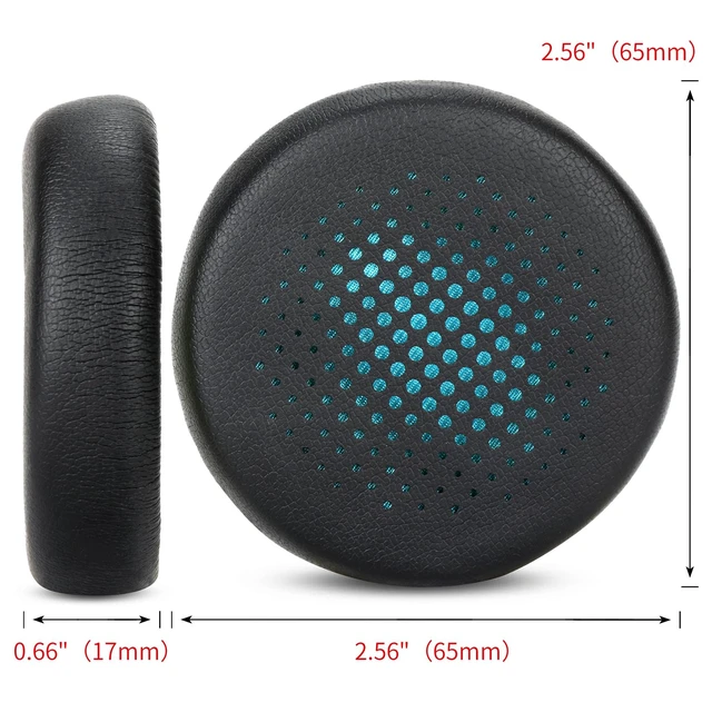 Alt view image 3 of 5 - Ear Pads Ear Cushions Compatible with JLab Go Work/Go Work Gen 2 Headsets Headset Replacement Earpads Covers Spare Parts